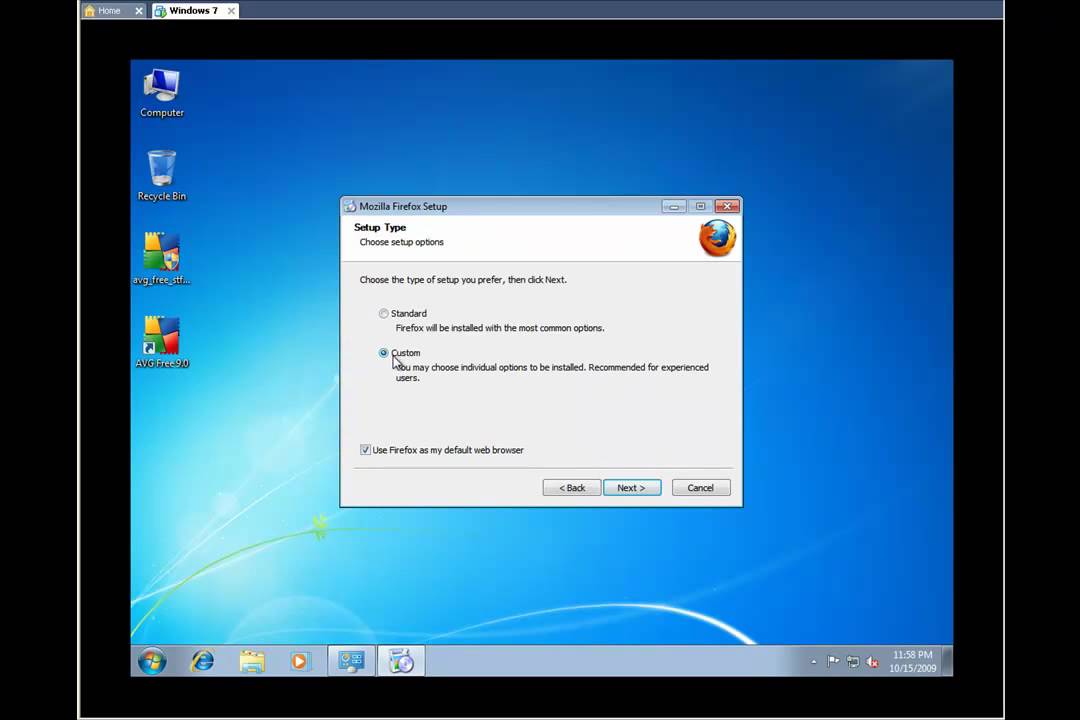 How to Install Firefox 3.5 Microsoft Windows 7 and 