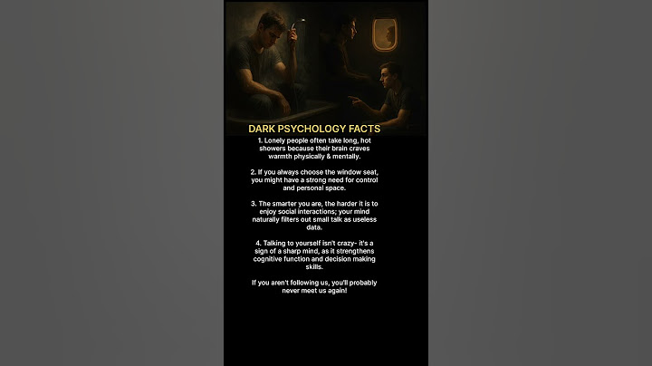 4 Dark Psychology Facts That Reveal Your True Self