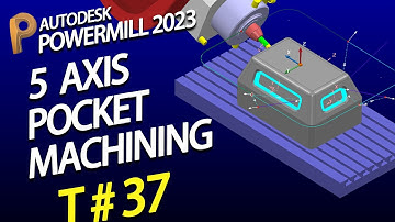 Powermill 2023 tutorial | powermill 5 axis tutorial | powermill 5 axis programming