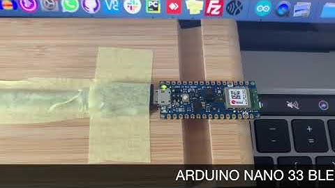 Sound Classification on Arduino Nano BLE 33