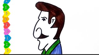 Sayılardan Çok Kolay Insan Çizimi Very Easy Drawing Of People From Numbers