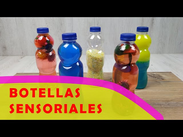 Las botellas sensoriales, un método de estimulación para niños de lo más  divertido