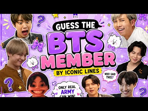 “Guess The BTS Member by Iconic Lines 😭💜@RockWithManya18 ”#trending #viral #trend #bts #kpop #fpy