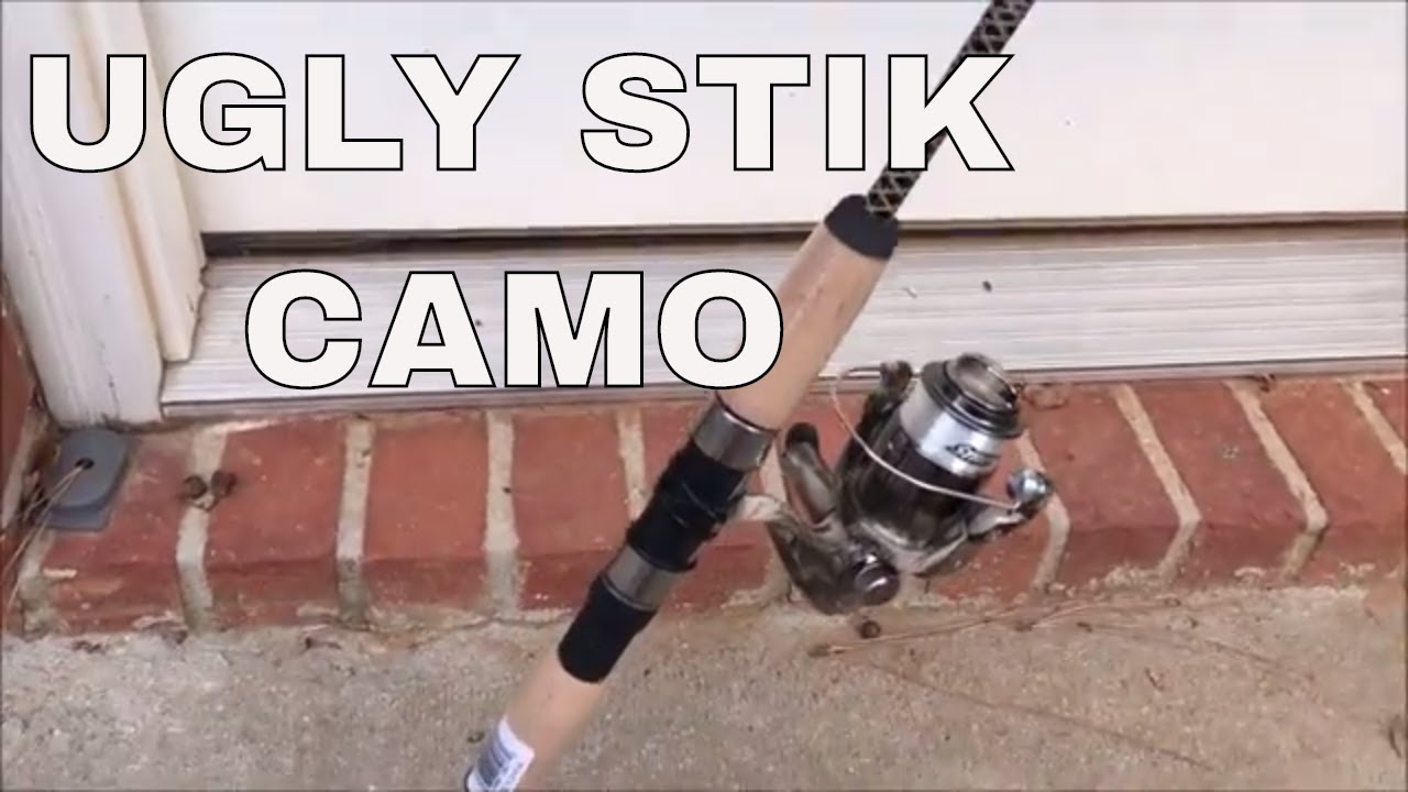 Ugly Stik Camo Spinning Combo