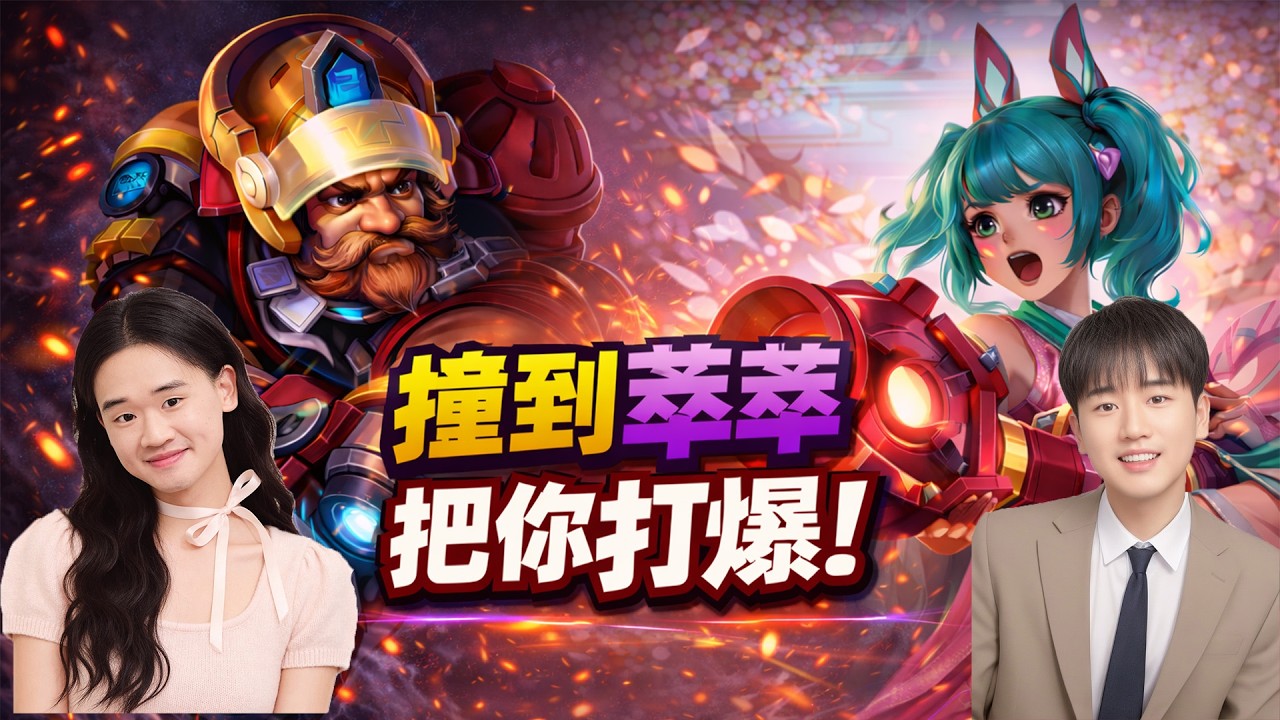 傳說對決｜萃萃在對面！她誇下海口要打爆我，結局讓大家都笑了！【佑哥】Arena of Valor