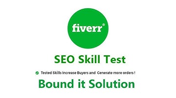 Fiverr Seo Skill test answers - fiverr test answers 2020 how to pass fiverr skill test 2020