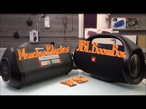 JBL Boombox & Monster Blaster soundtest | Loa nào hơn ?