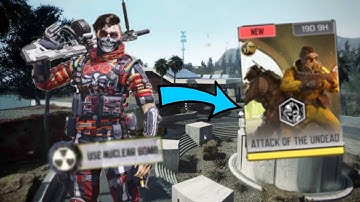 *Nuke* in NEW Attack Against the Undead | Call Of Duty Mobile