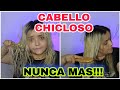 COMO QUITAR CABELLO CHICLOSO SIN TROZAR NI MALTRATAR /PROTEINA DE SEDA |LIZZMULLER