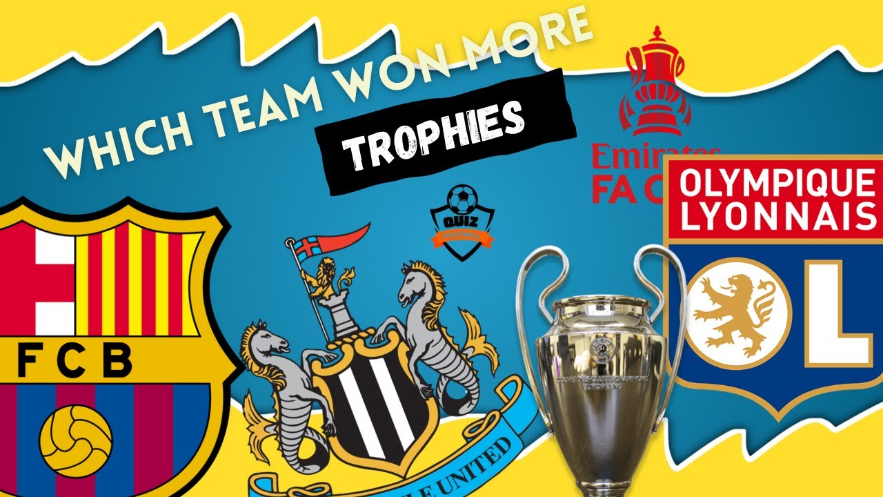 WHICH TEAM WON MORE TROPHIES ? 🏆 FOOTBALL QUIZ 2023 YouTube