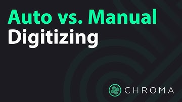 Auto vs. Manual Digitizing (Plus, Inspire and Luxe) | Chroma Digitizing Software