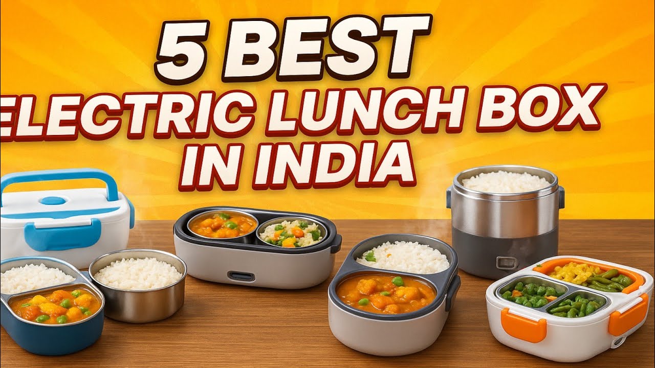 5 Best electric lunch box in india 2026 | Best electric lunch box ...