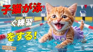 Touching] Kokonyan witnesses a near-drowning accident…😭🏖️ Tears