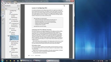 Exam 70 680 Capter 6 Lesson 2 Configuring İPv6