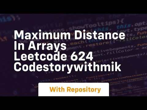 maximum distance in