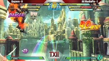 T12 MvC3 Singles - Kayzero vs MarlinPie