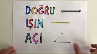 3 Sınıf Matematikdoğru Işın Ve Açı