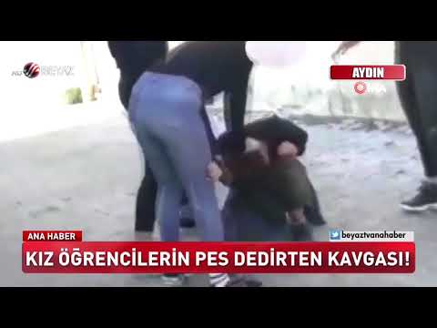 Kız öğrencilerin pes dedirten kavgası