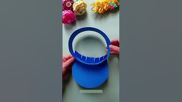 Cách làm mũ đội đầu bằng giấy  #giaovienmamnon #trangtrimamnon #trochoichotre