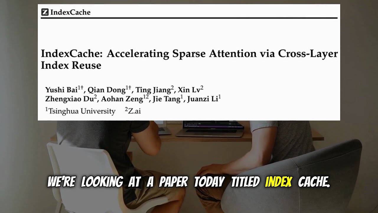 IndexCache: Accelerating Sparse Attention via Cross-Layer Index Reuse ...