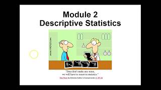 Module 2 Measures of Location