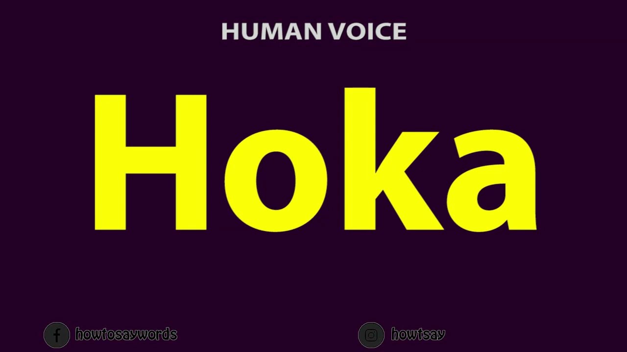 How To Pronounce Hoka YouTube How To Pronounce Hoka YouTube