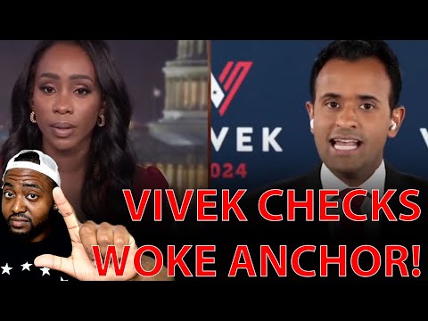Vivek Ramaswamy Sets WOKE CNN Anchor STRAIGHT After Her Attempt To Expose His Hypocrisy FAILS!