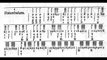 How to read German lute tablature?
