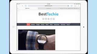 How to Set Up Bookmarks on the iPad Air : iPad & Tech Tips screenshot 4