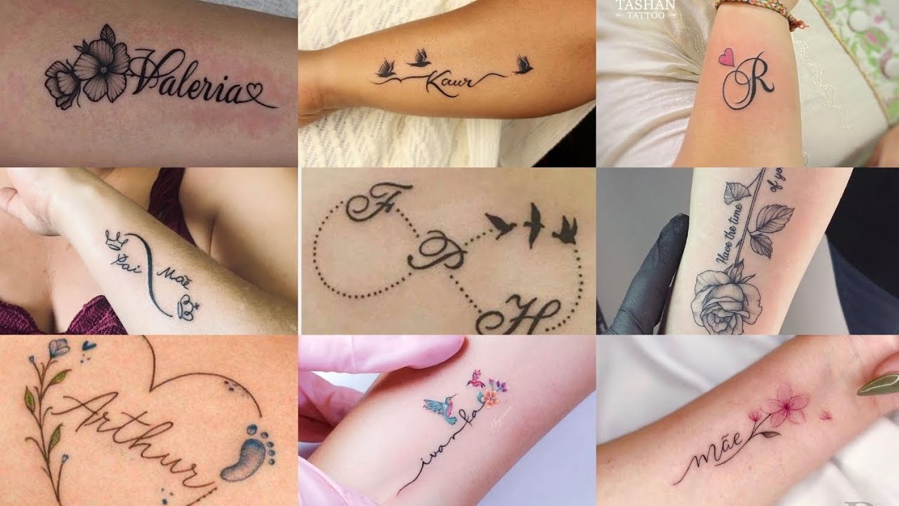 Names Tattoos Designs Trending And Unique Tattoos With Names Ideas Maxresdefault