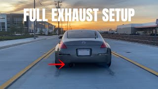WHAT EXHAUST SETUP IS ON MY 350z?? | TOMEI TI TITANIUM