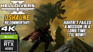 Helldivers 2: 4K Gameplay No Commentary ULTRA Settings | RTX 4080 P822