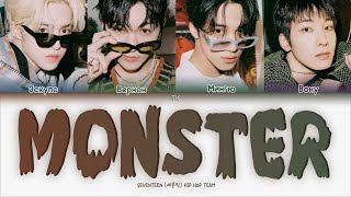 SEVENTEEN – Monster [ПЕРЕВОД НА РУССКИЙ/КИРИЛЛИЗАЦИЯ Color Coded Lyrics]