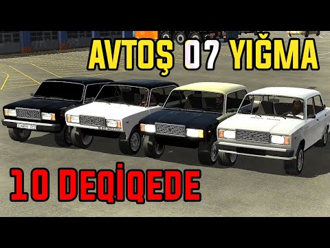 10 Deqiqede Avtoş 07 Yığma Yarışması👦- Car Parking Multiplayer