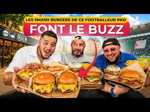 ALGERIAN STAR GOES VIRAL WITH HIS BURGERS 🇩🇿