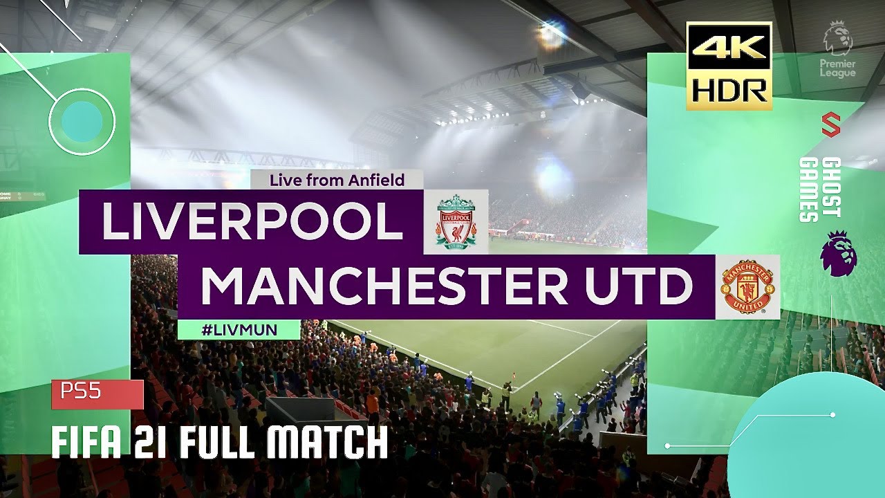 FIFA 21 Liverpool vs Manchester United | Premier League | PS5 Gameplay 4K HDR 60FPS
