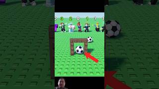Roblox Challenge⚽ #funny #roblox #love #viral #cartoon #fyp #comedy #shorts