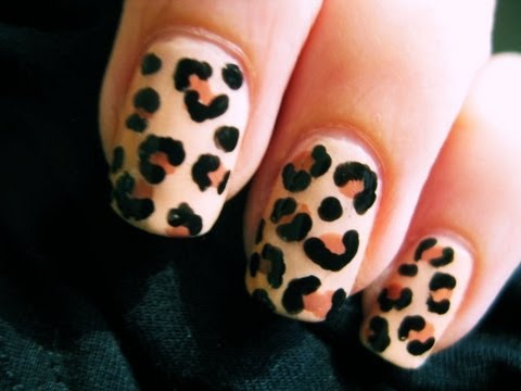 Leopard Nail Art