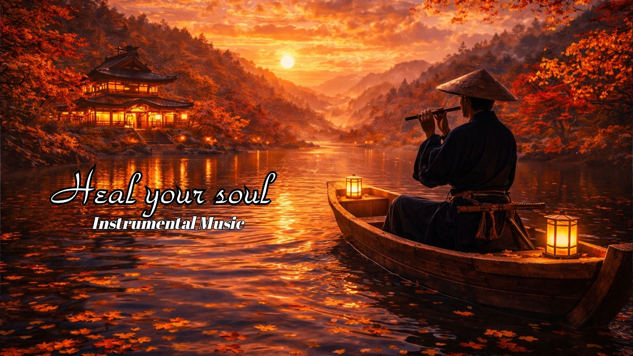 Healing Flute for Grief and Loss | Soulful Melody to Soothe Your Heart & Find Peace I VibeFlow Zen