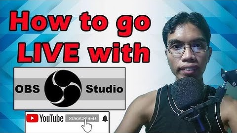 HOW TO GO LIVE WITH OBS | Tagalog Tutorial | E&M Hermoso