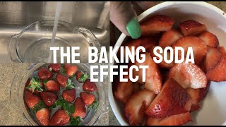 CLEANING PESTICIDES OFF FRUIT | The Baking Soda Method | KENNEDY WORD