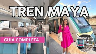 Así es el TREN MAYA 🚂 Precios, Horarios, Rutas, Vagones, Transporte a la estación ✅Cancún-Valladolid