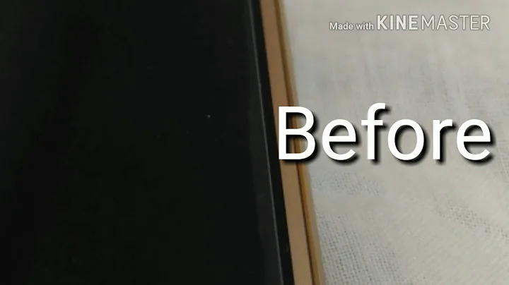 how to fix halo effect/ghost ring on glass screen protectors