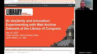 IIPC WAC 2022: SESSION 10 #2: INDEXTERITY AND INNOVATION: EXPERIMENTING WITH WEB ARCHIVE DATASETS