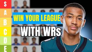 WR Tier List + Sleepers to DOMINATE Fantasy Football (2026)