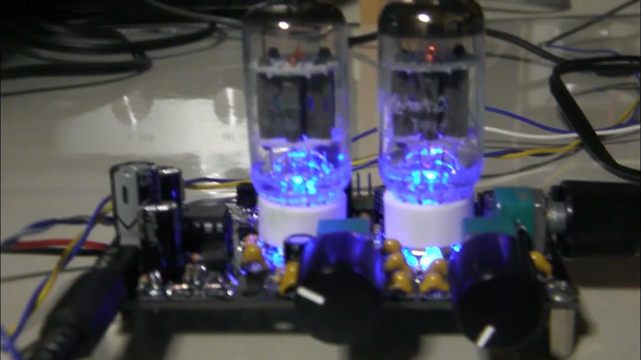 tone controlled 12au7 headphone amp output max 250mW. YouTube