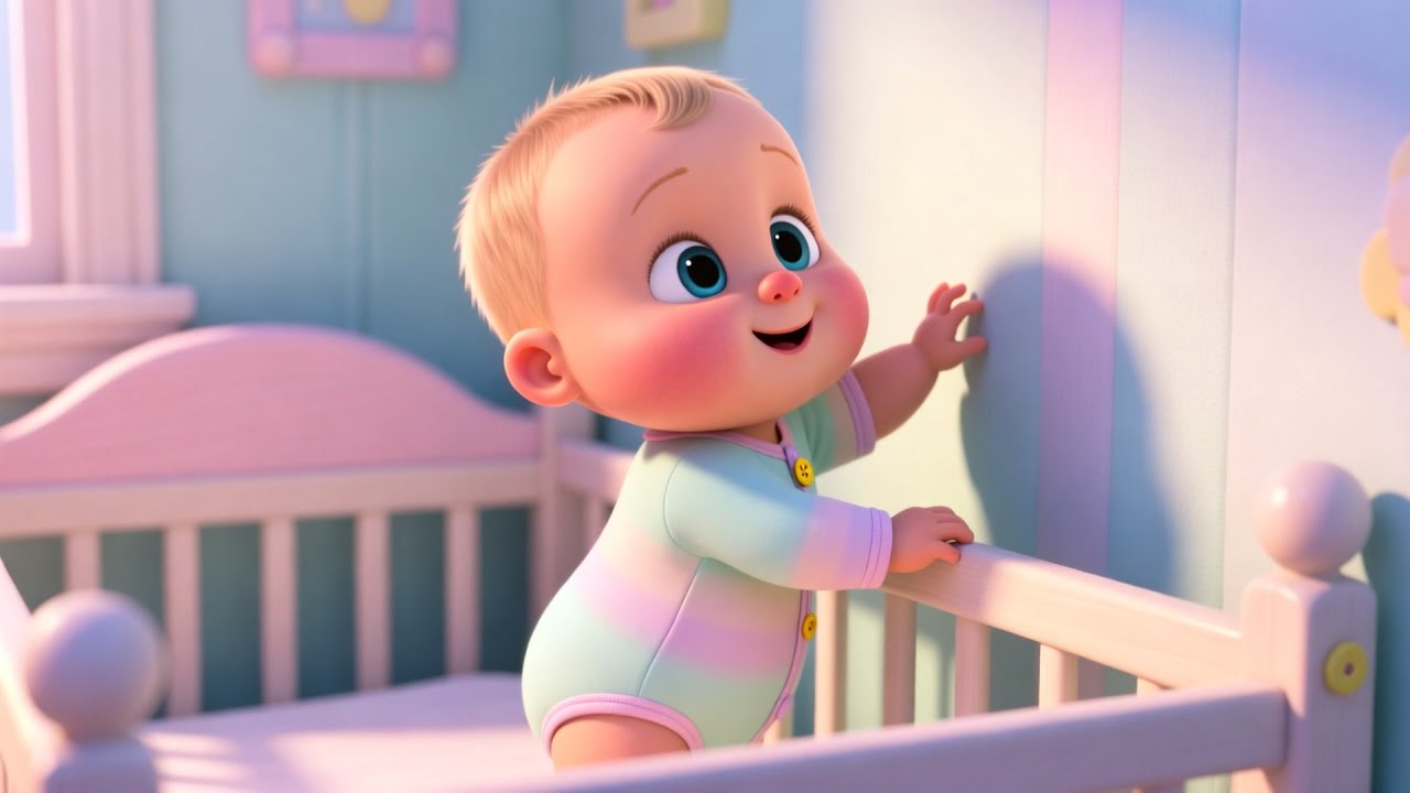 Baby’s Morning Stretch 🌞🤸‍♂️ | Fun Exercise for Kids | Toddler Movement & Learning