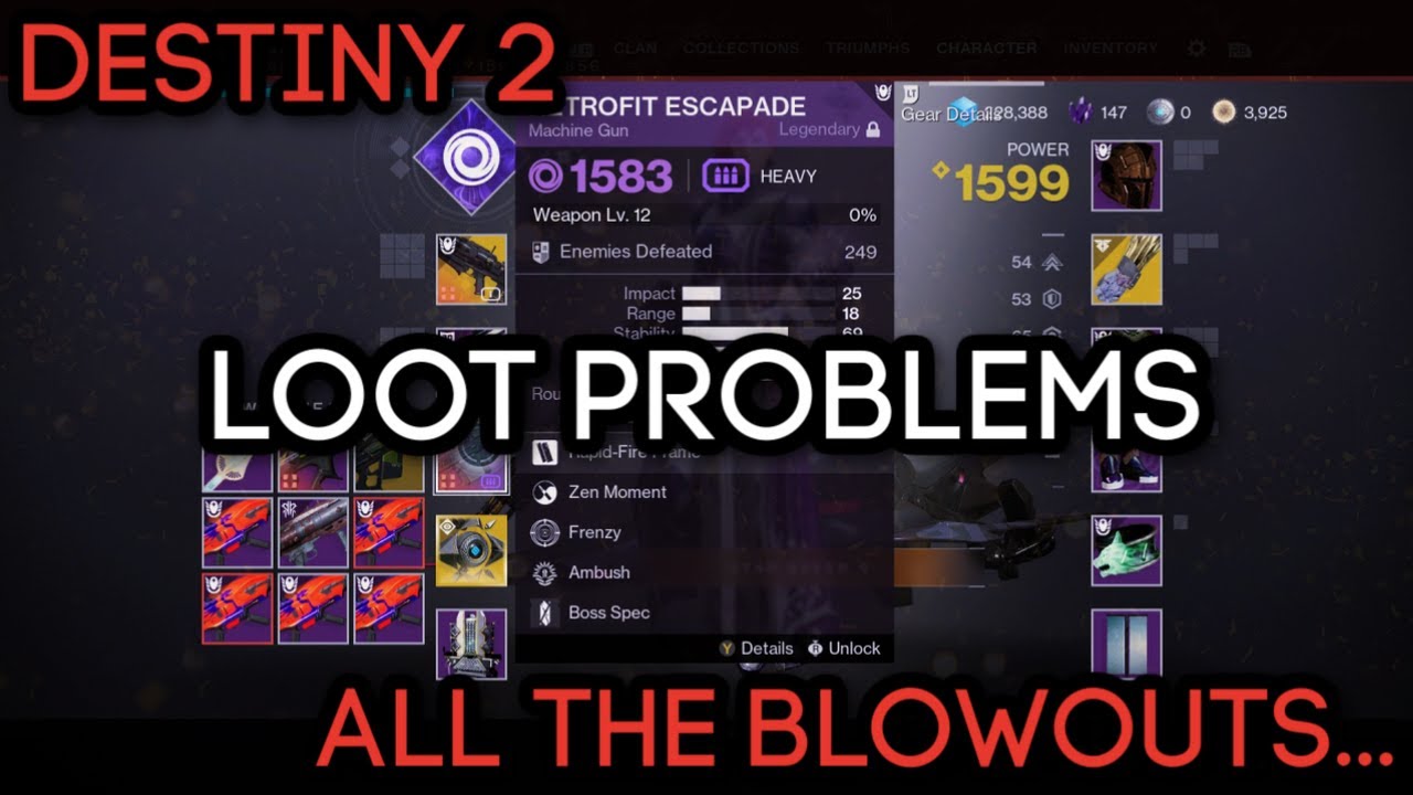 DESTINY 2 Has A Loot PROBLEM IRON BANNER Drops ALL The Blowouts