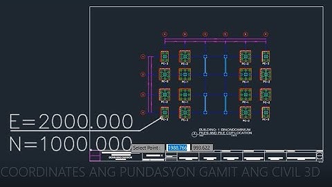 HOW TO MAKE AN ASSUME COORDINATES IN AUTOCAD/CIVIL 3D?