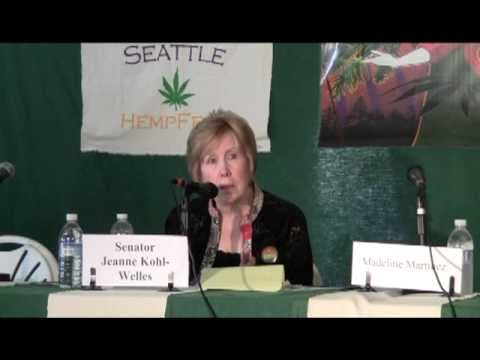 Seattle Hempfest 2010: Senator Jeanne Kohl-Welles ...